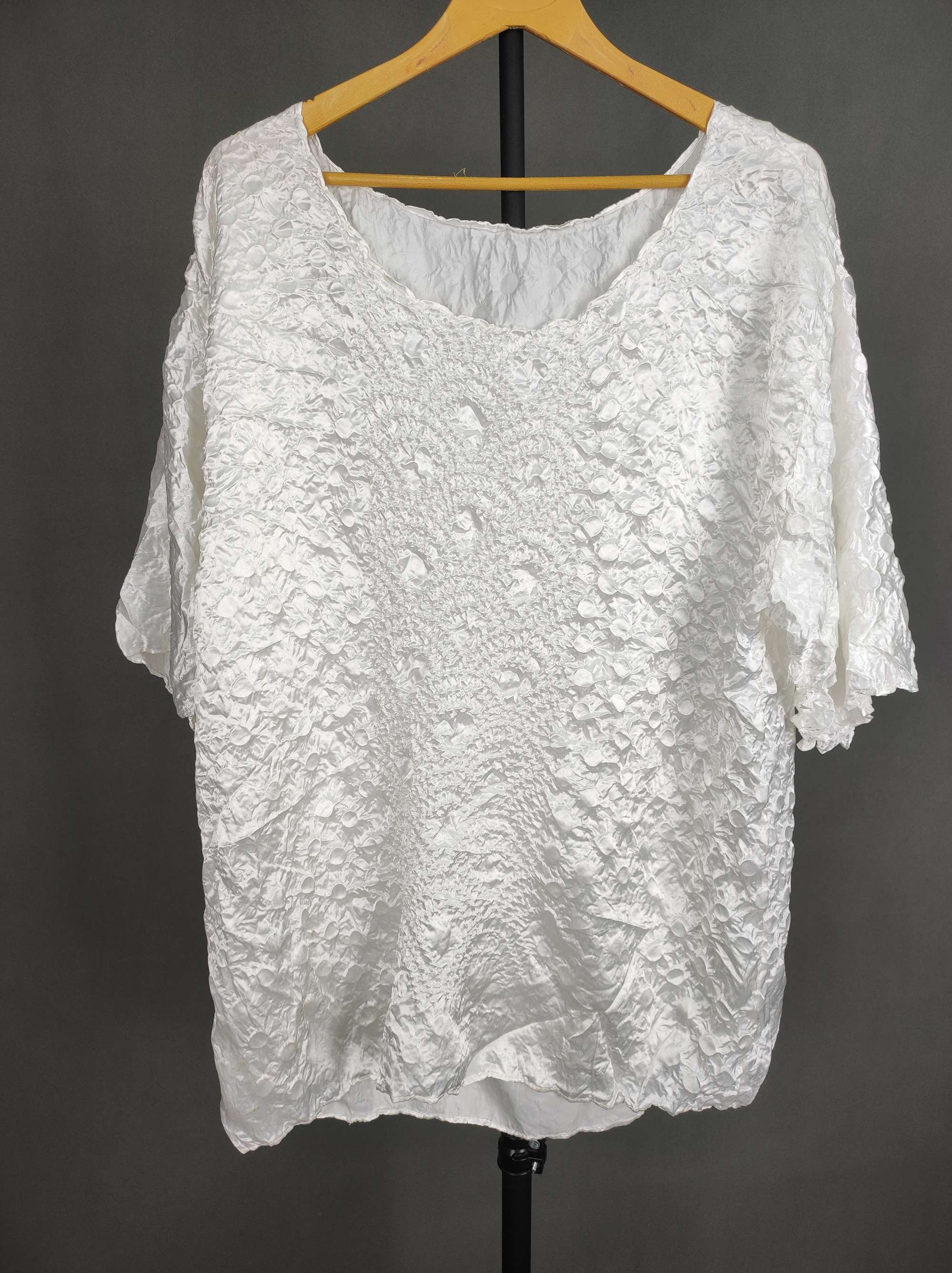 پیرهن ساتن پفکی