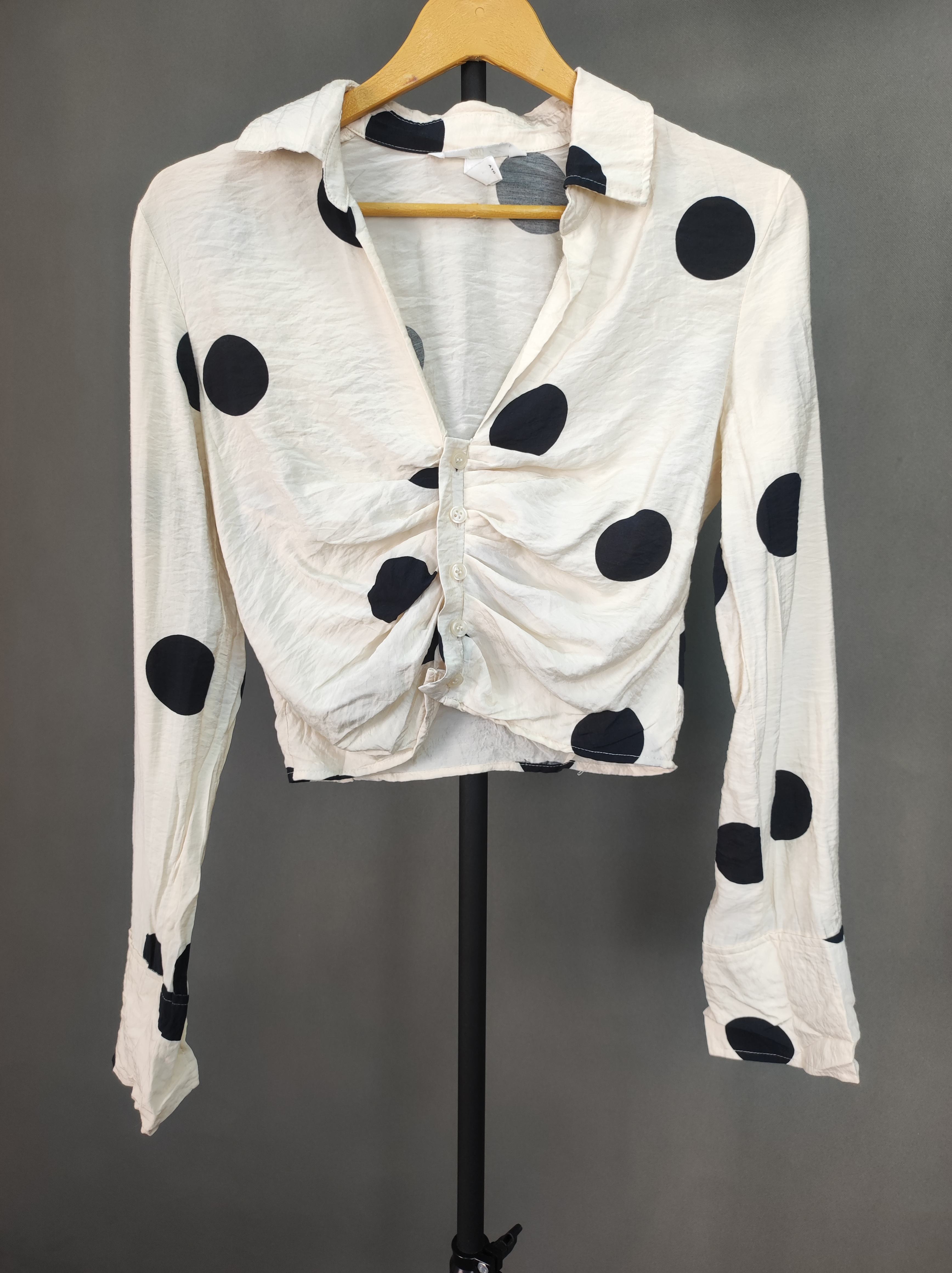 شومیز خال دار برند H&M