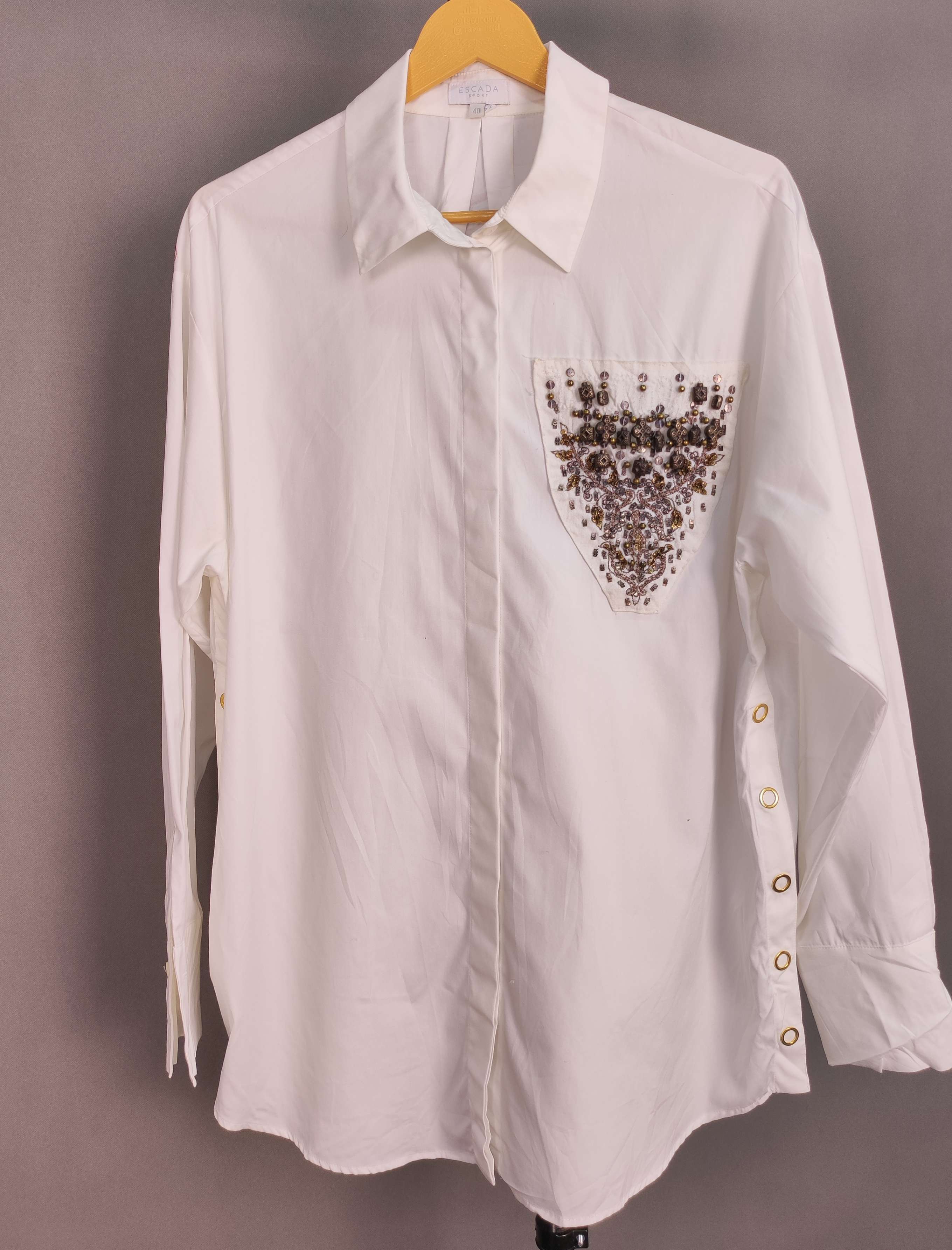 پیرهن بیسیک  مهره دوزی ESCADA/Bulgaria