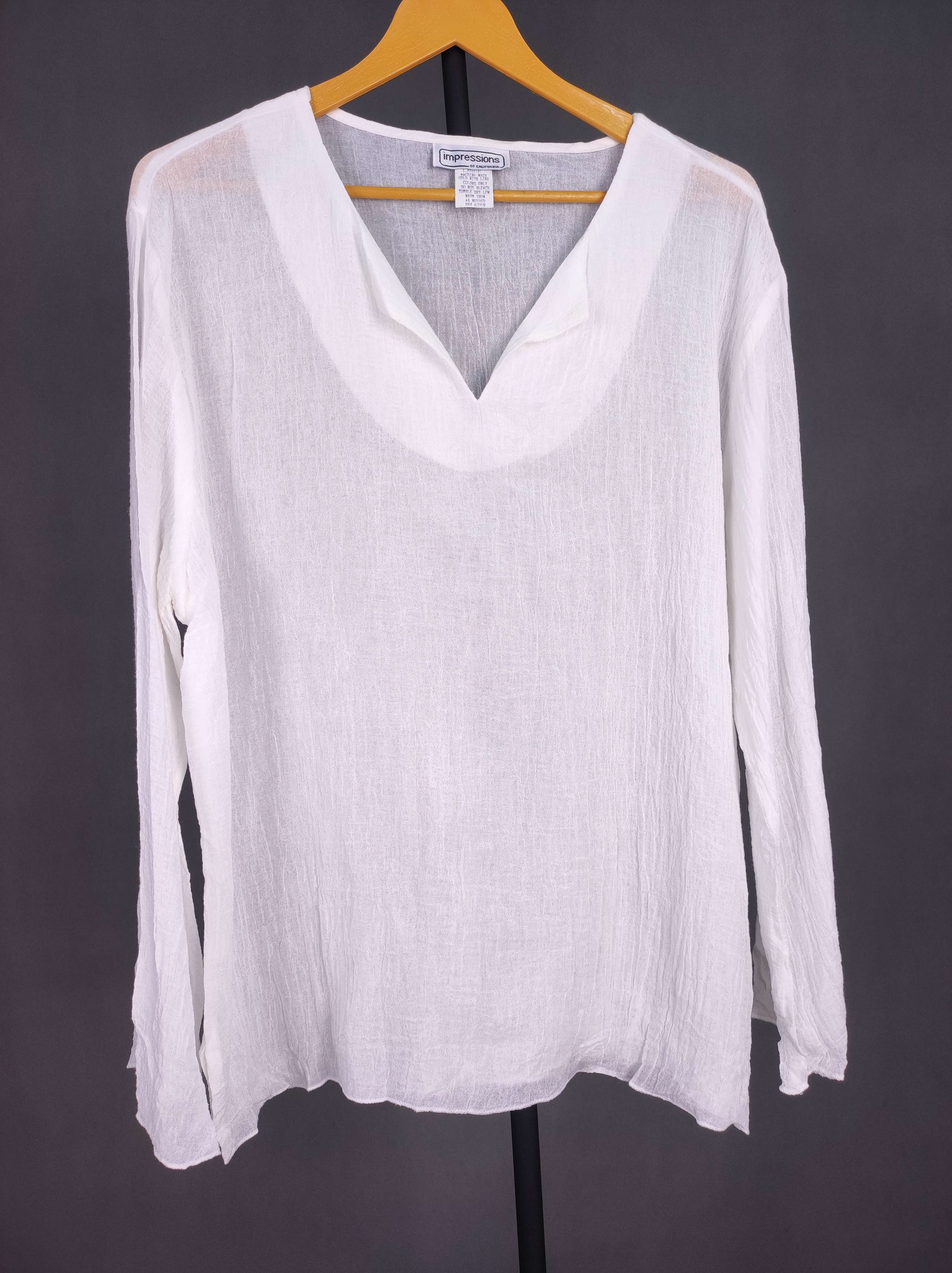 پیرهن لینن آمریکایی برند/ california /impression*