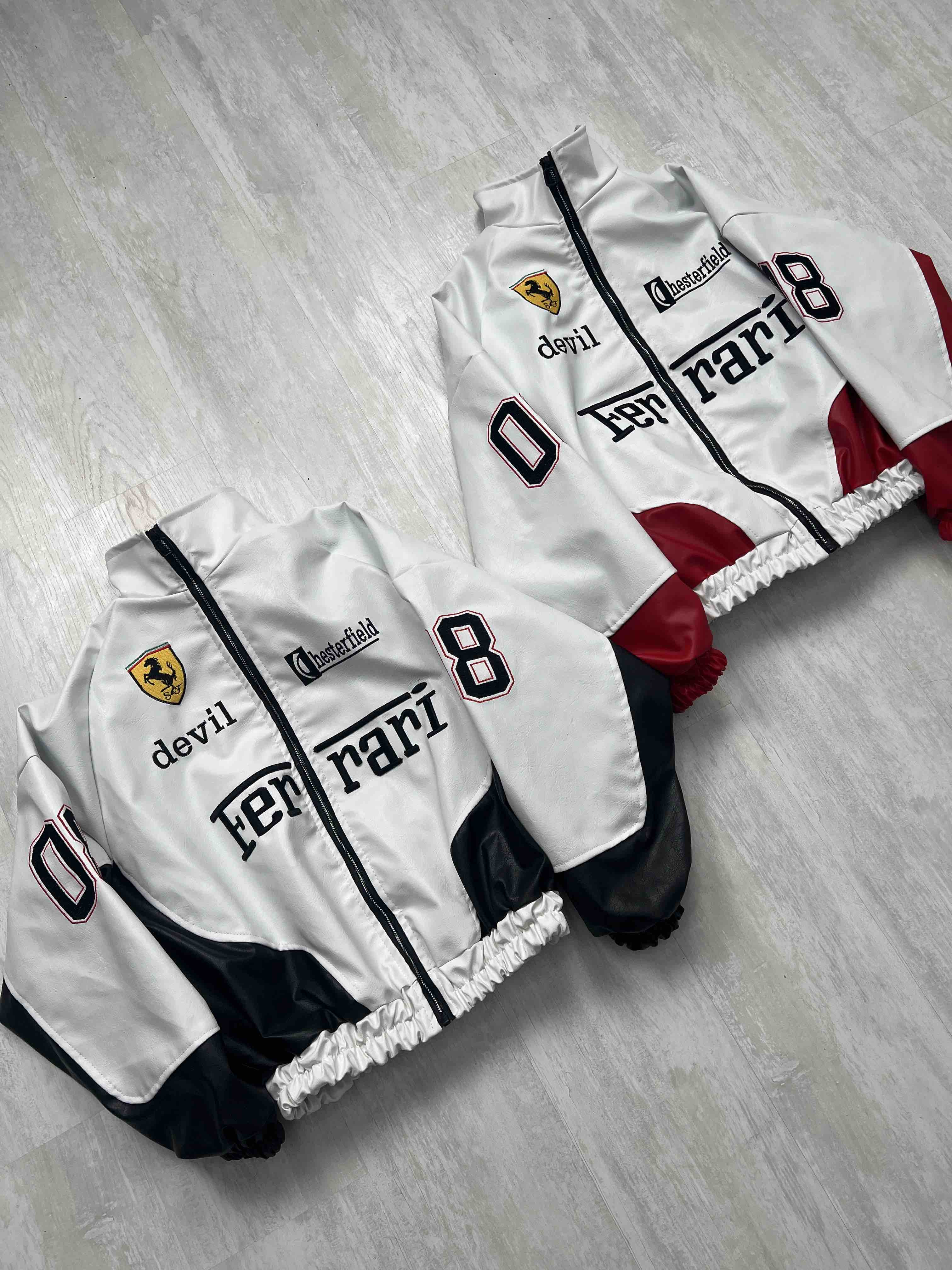 جکت چرم فراری کد ۱۱۶۲