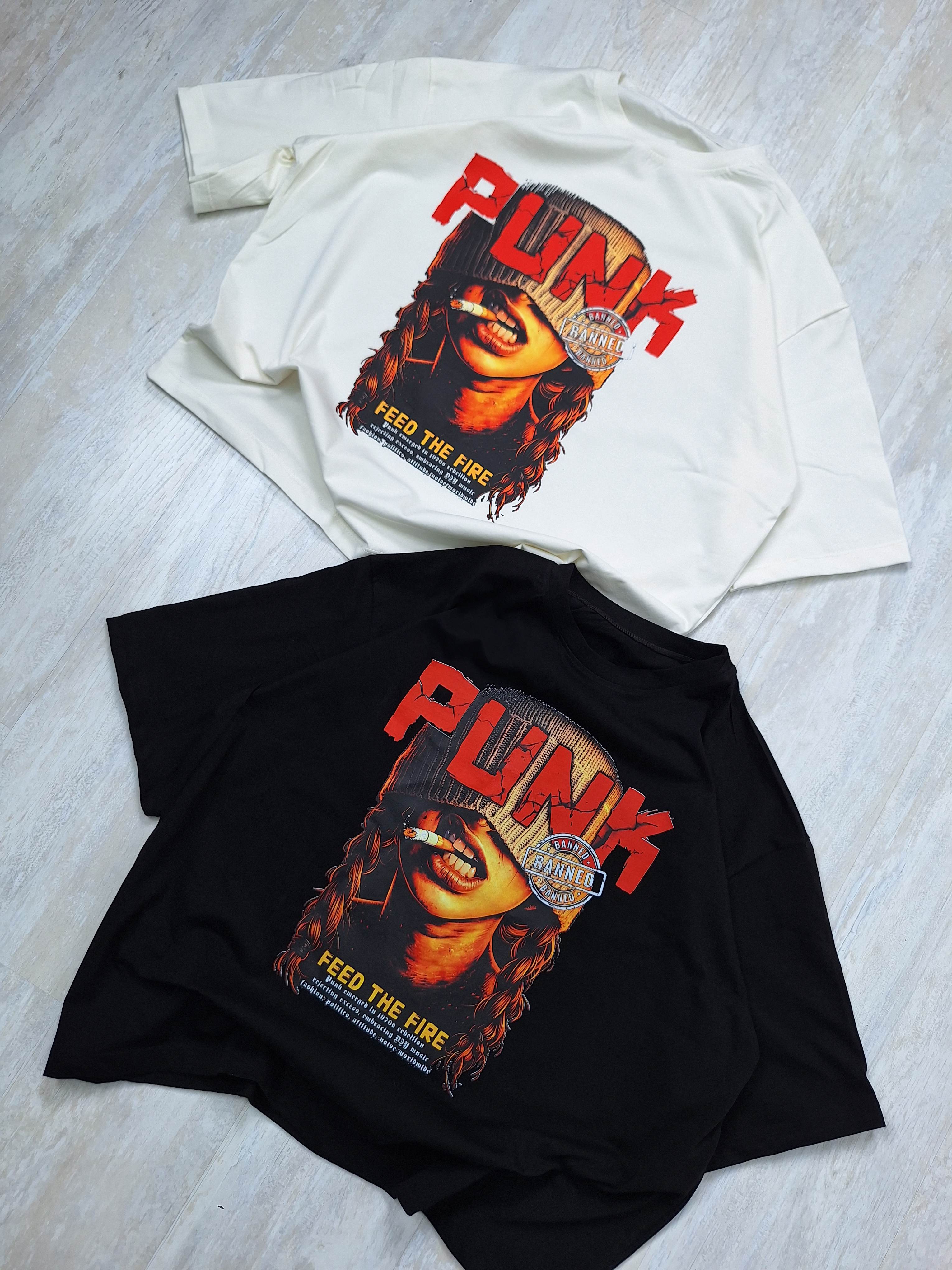 تیشرت پنبه punk